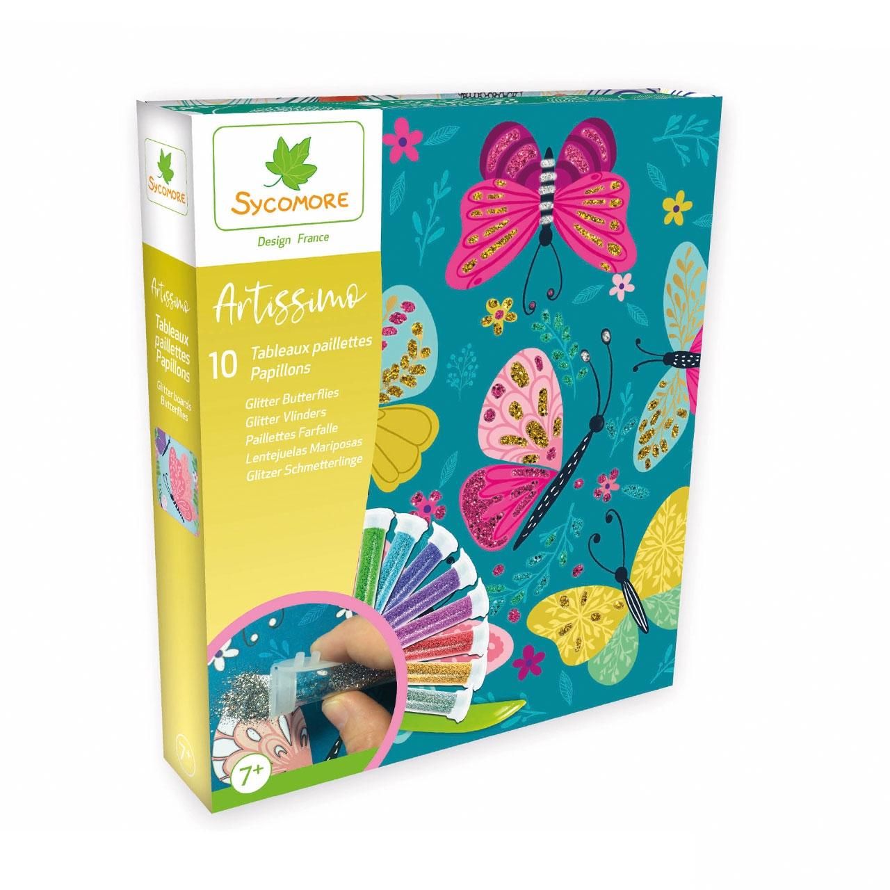 Sycomore Artissimo Glitterkép-készítő - Pillangók