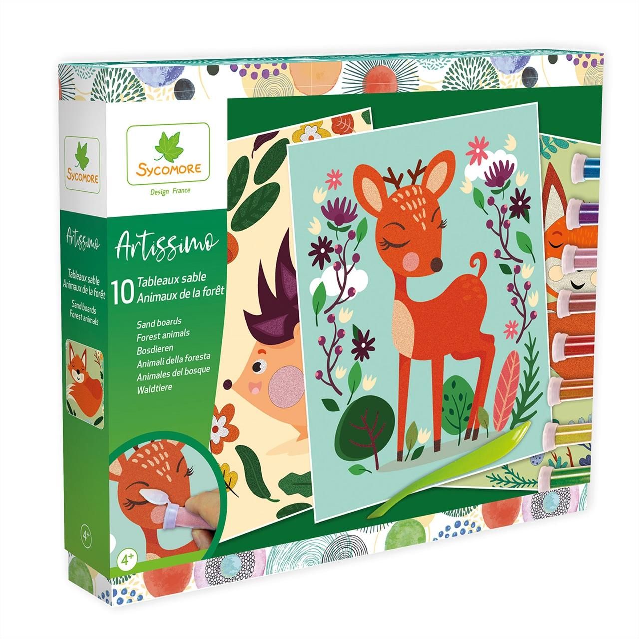 Sycomore Artissimo Homokkép készítés - erdei állatok