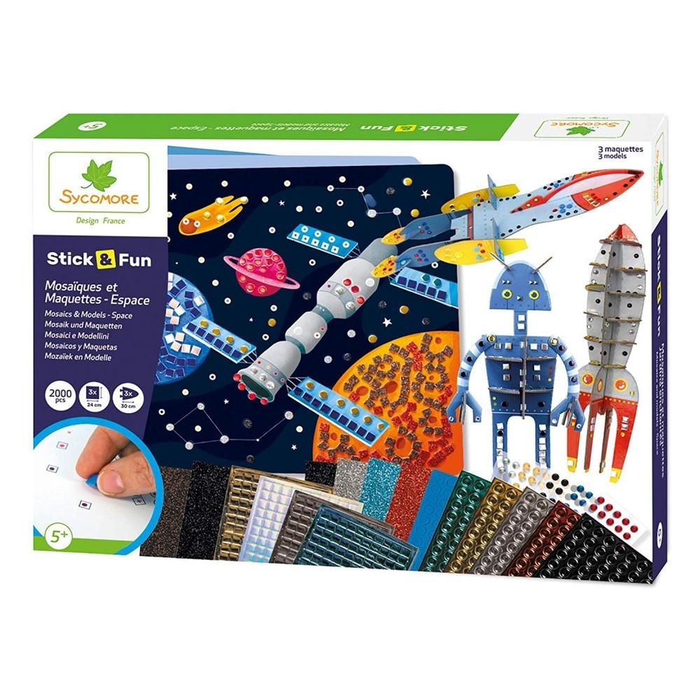 Sycomore Mozaik űrhajó készítés