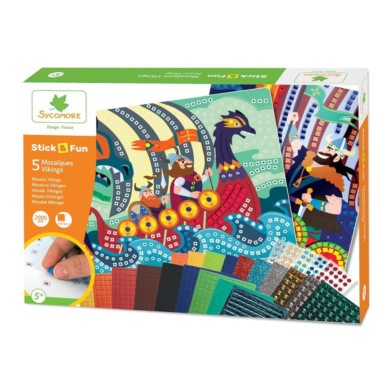 Sycomore Mozaikkép készítő - vikingek