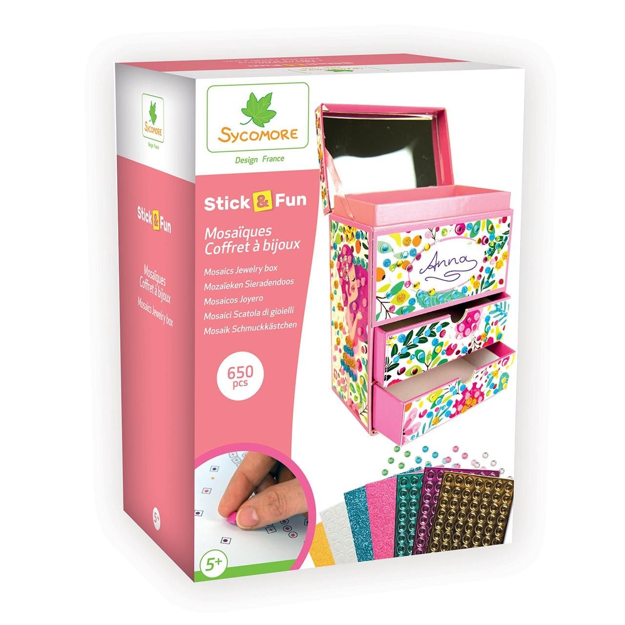 Sycomore Stick'n Fun 3D mozaik, ékszer doboz