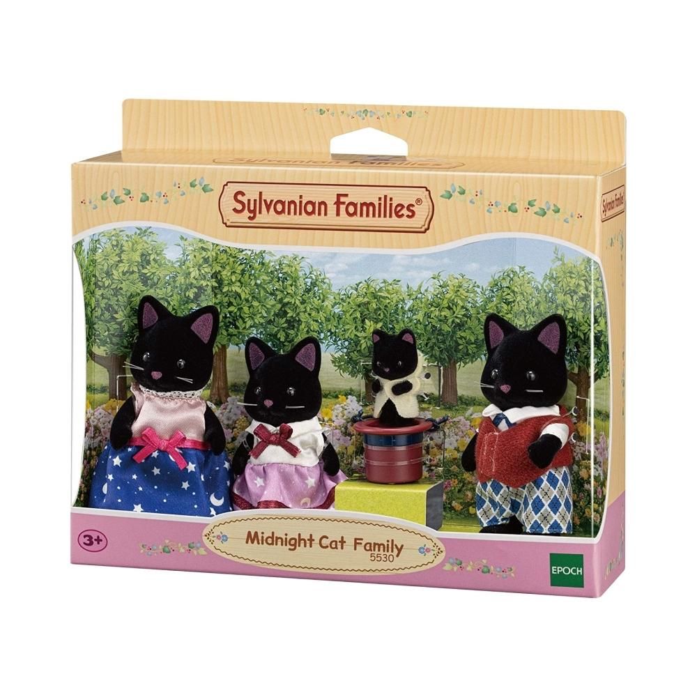 Sylvanian Families Fekete cica család