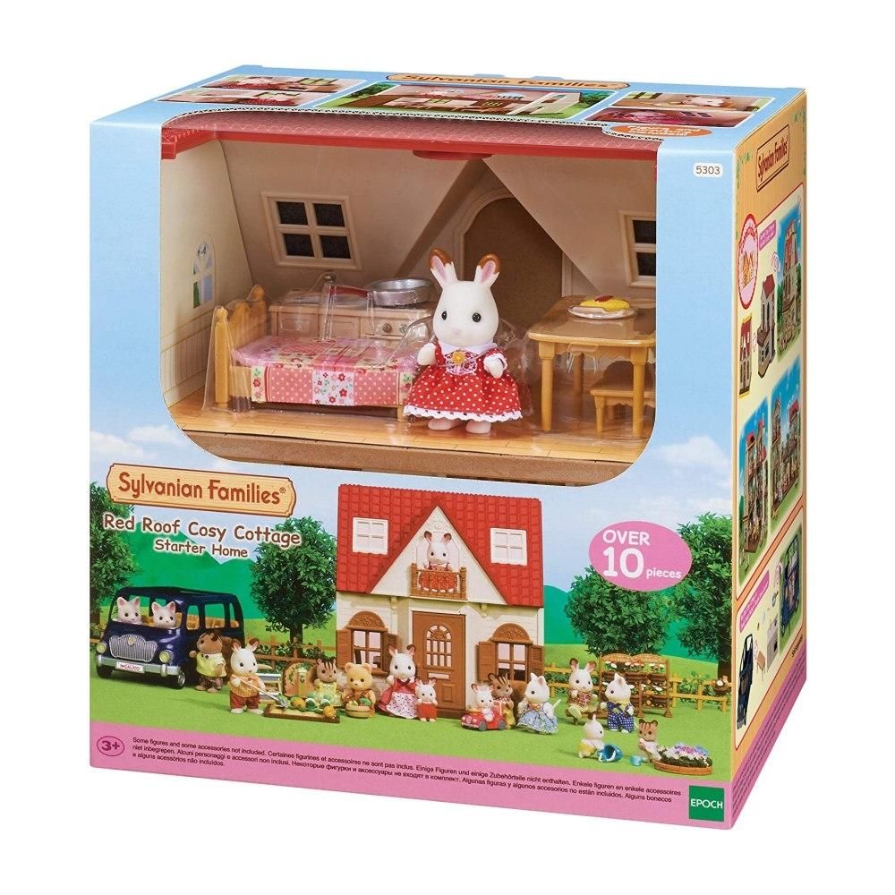 Sylvanian Families Piros tetős kezdő ház szett
