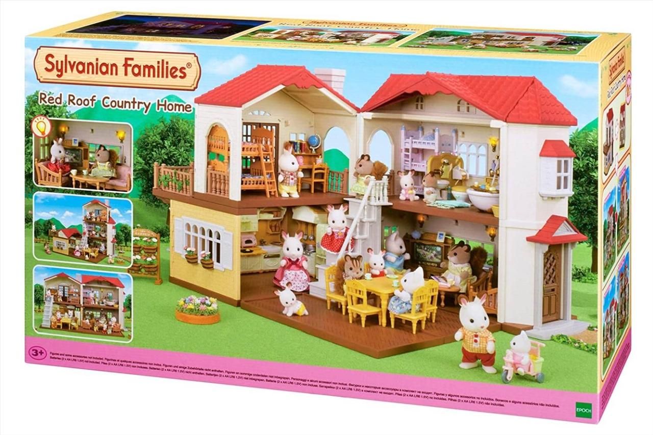 Sylvanian Families Piros tetős vidéki ház