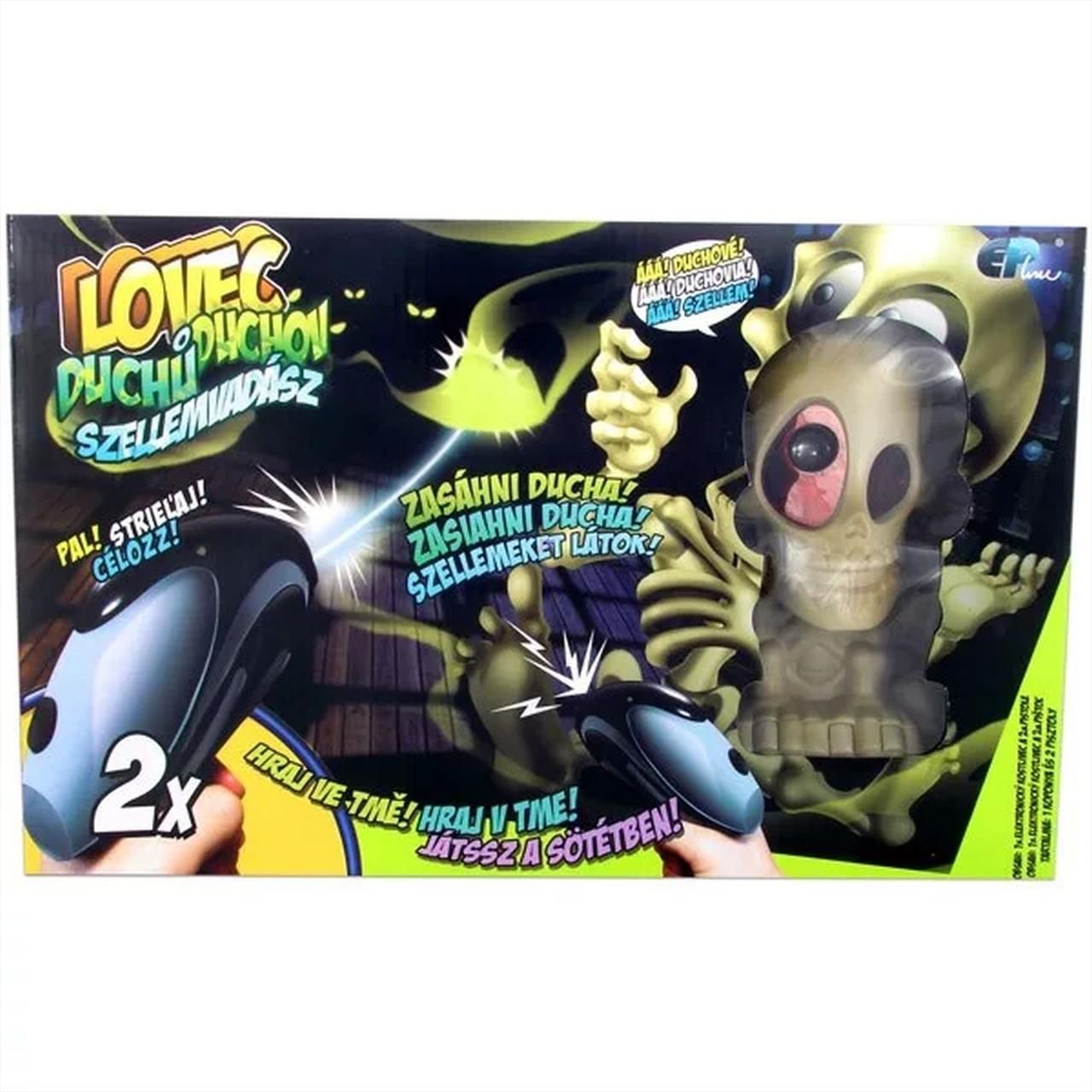 Szellemvadász társasjáték 2 pisztollyal