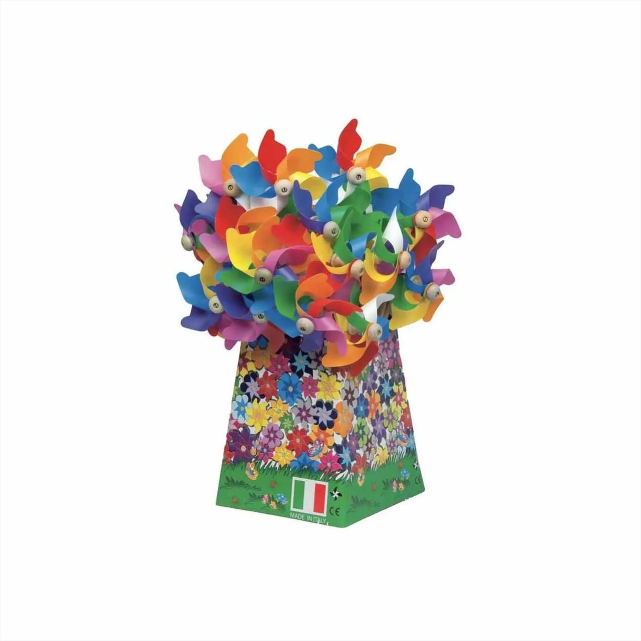 Színes mini szélforgó