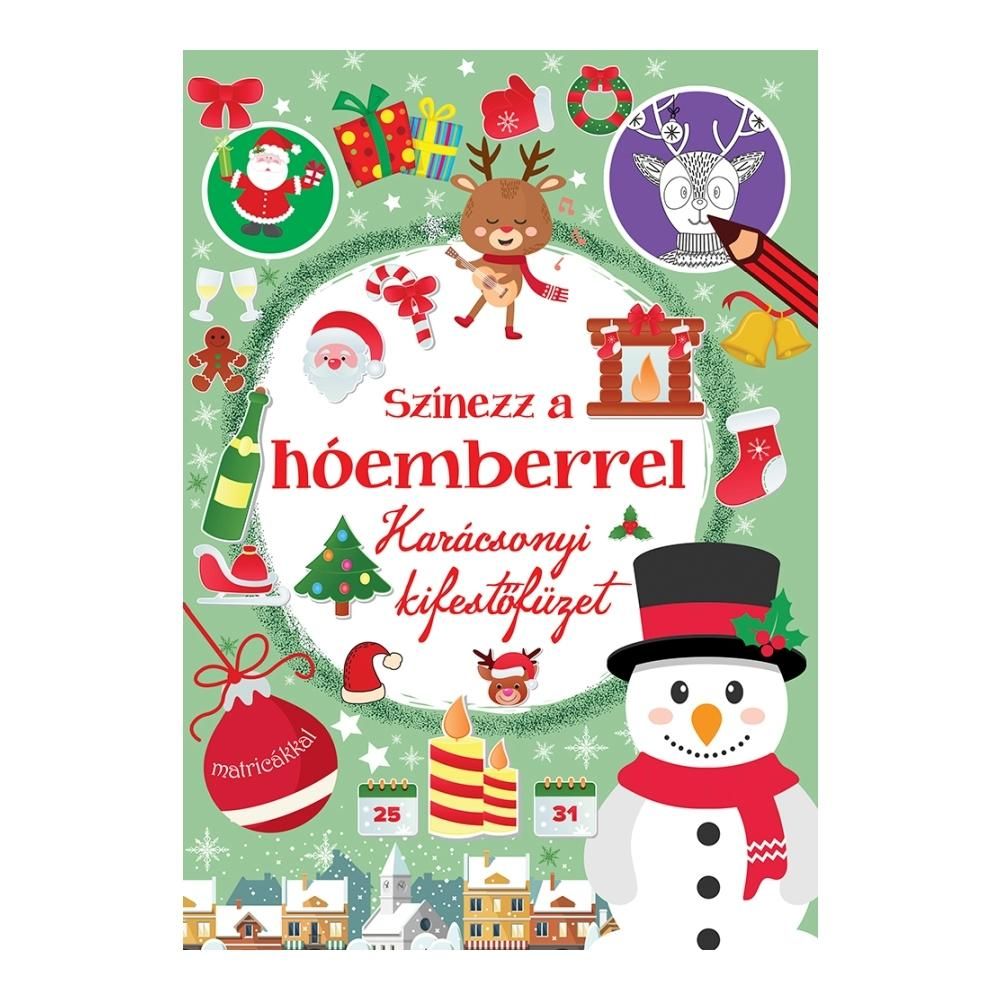 Színezz a hóemberrel