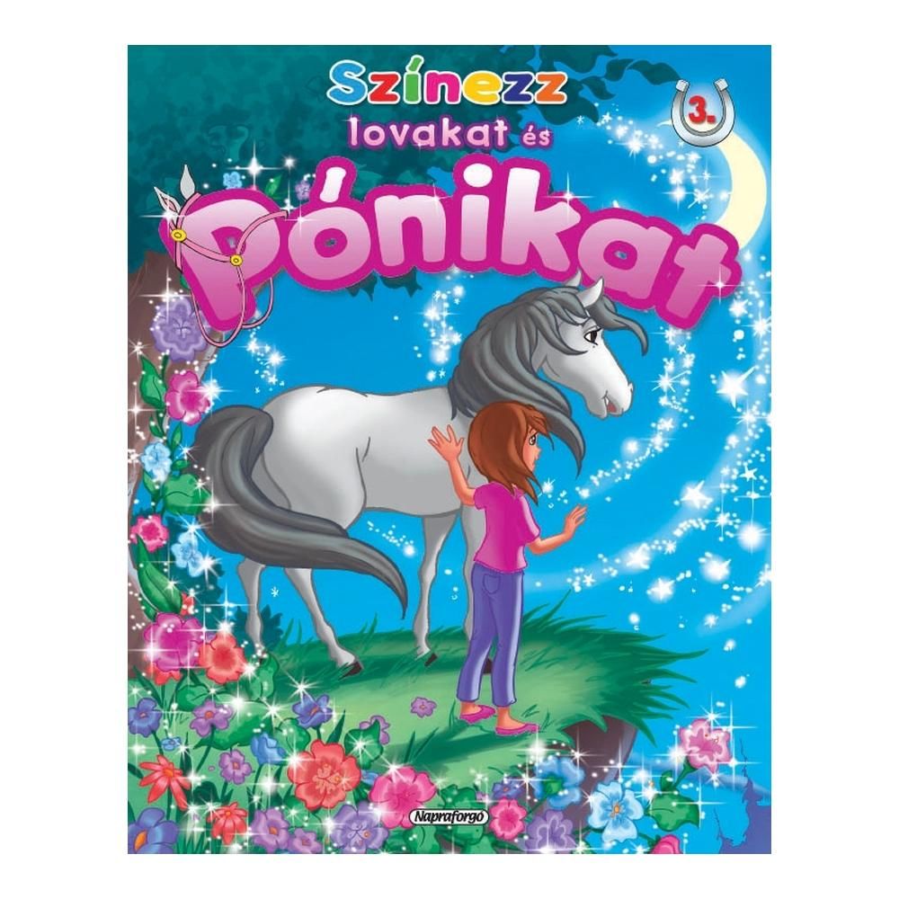 Színezz lovakat és pónikat - 3. (Csillagok)