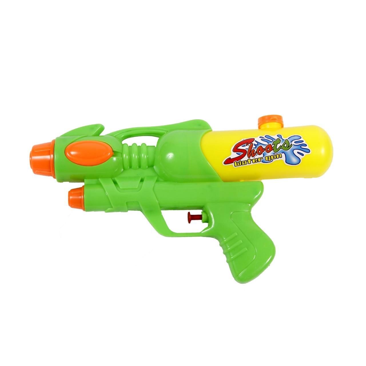 Tartályos vízipisztoly, 27 cm - zöld