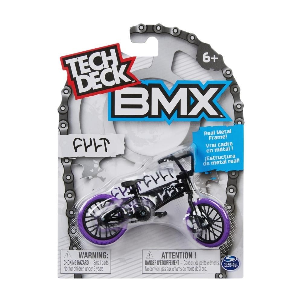 Tech Deck BMX 1 db-os - Cult, fekete