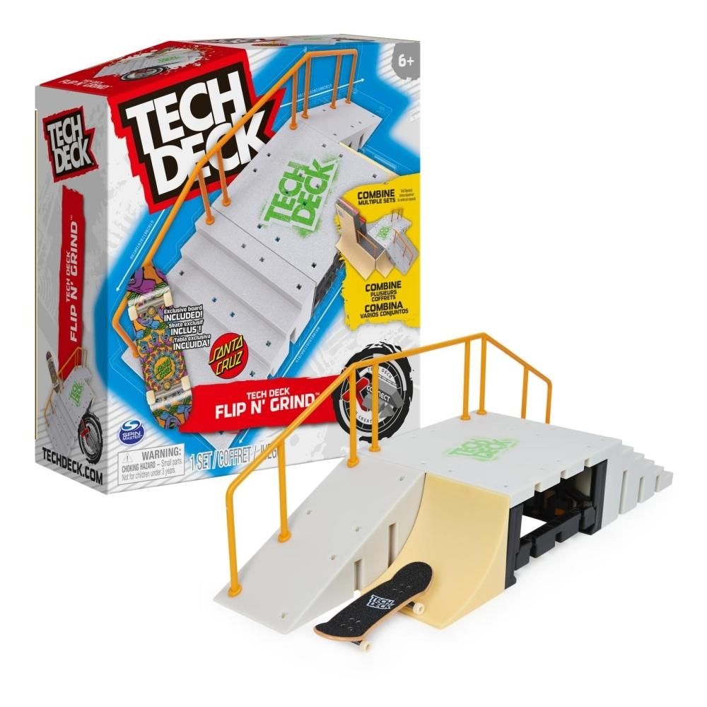 Tech Deck X-Connect ujjgördeszka kezdő szett - Flip N Grind