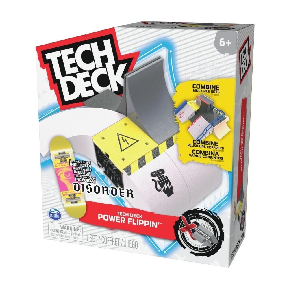 Tech Deck X-Connect ujjgördeszka kezdő szett - Power Flippin