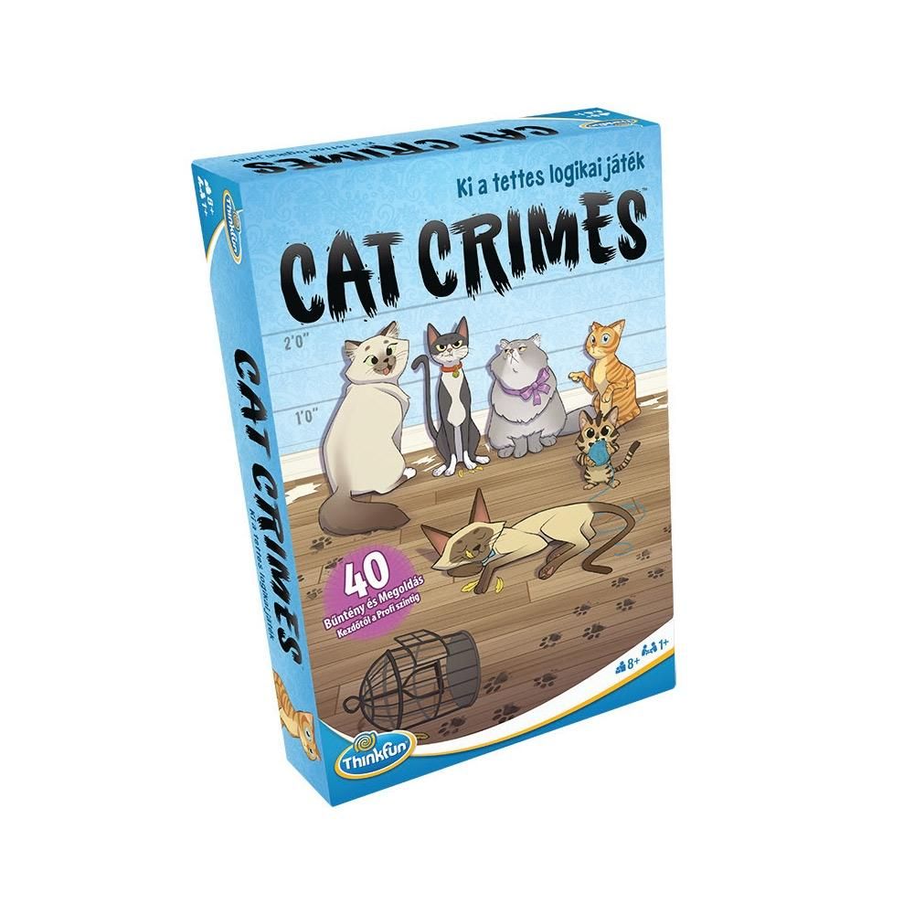 Thinkfun Cat Crimes - Zsivány cicák társasjáték