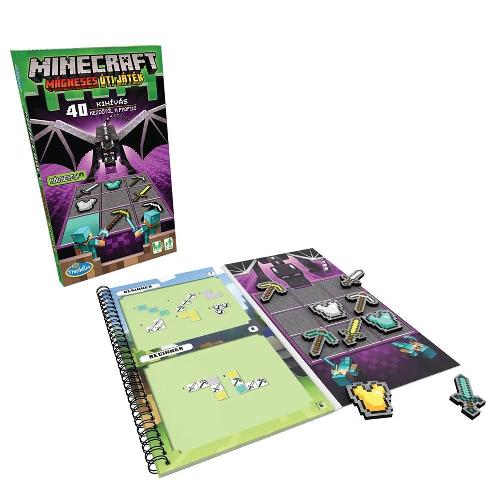 Thinkfun Minecraft Mágneses úti játék