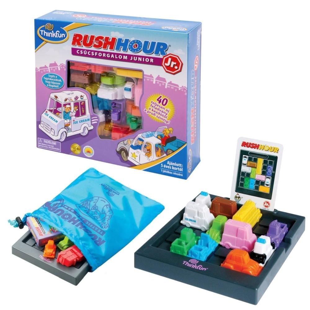 Thinkfun Rush Hour Junior társasjáték - magyar kiadás