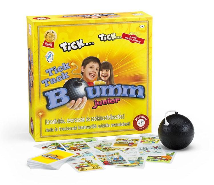 Tick.. Tack.. Bumm Junior társasjáték 
