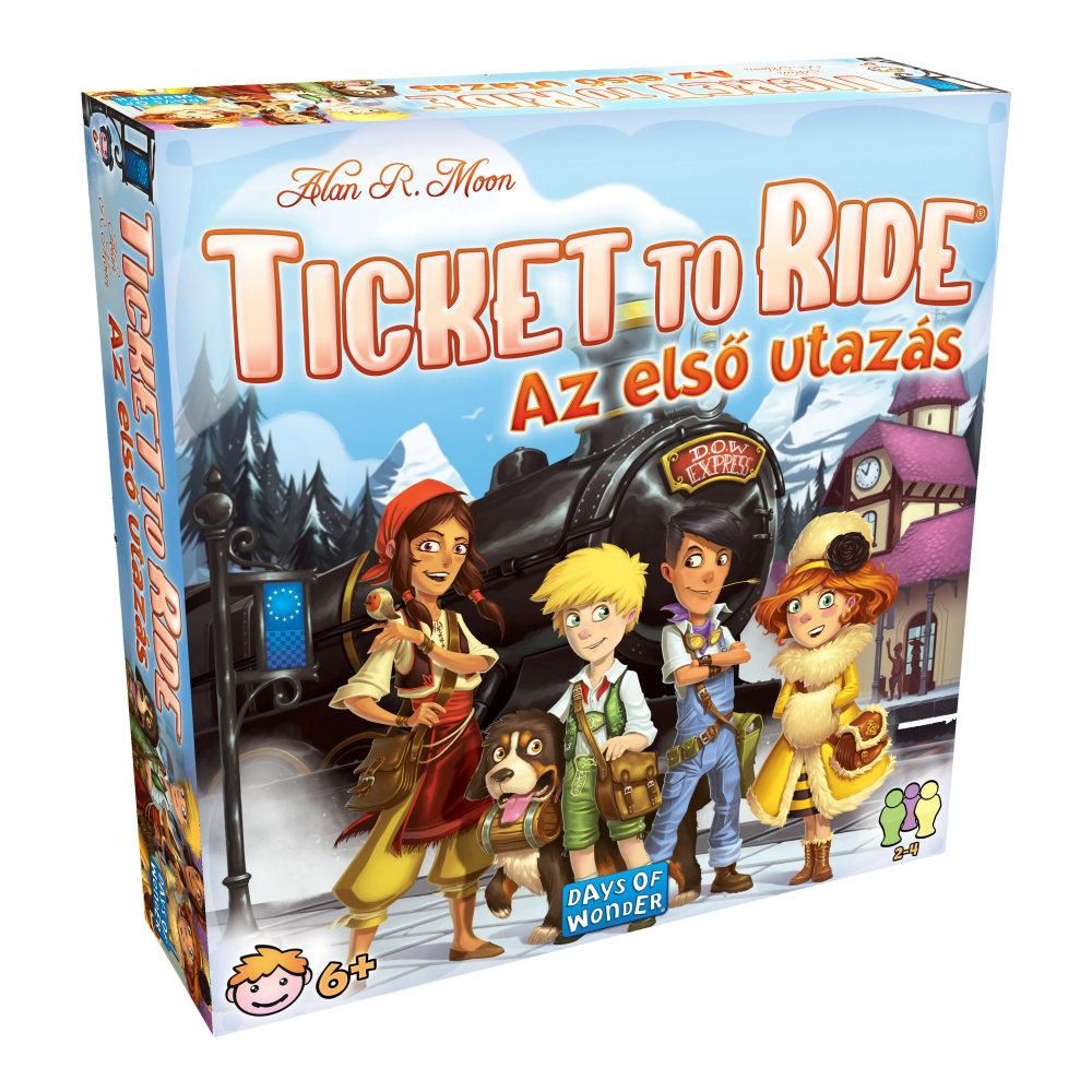 Ticket to Ride - Az első utazás társasjáték