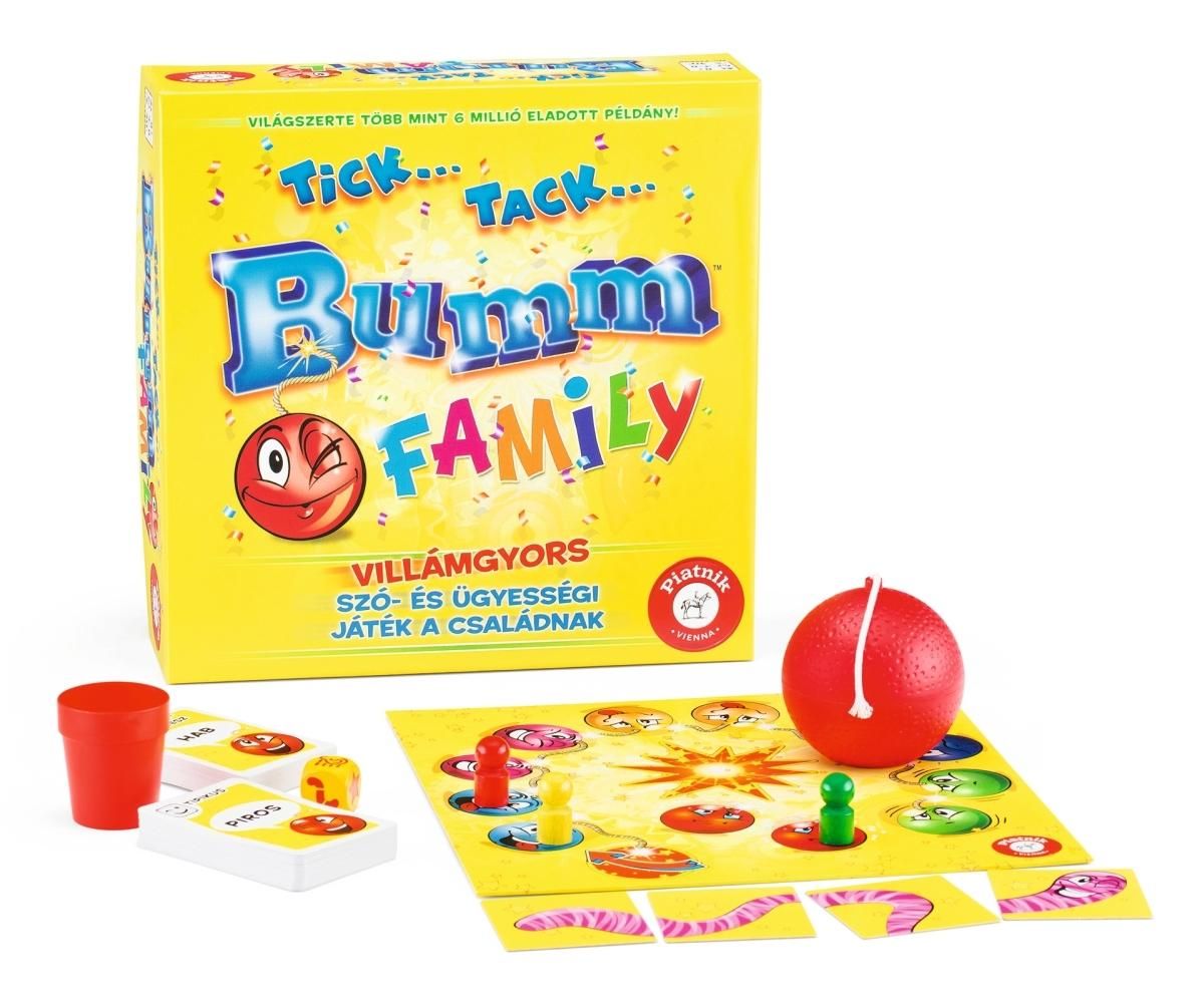 Tick..Tack.. Bumm Family társasjáték