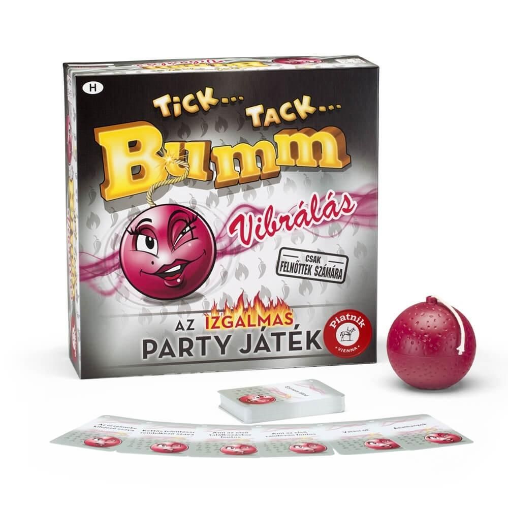 Tick..Tack..Bumm Vibrálás társasjáték