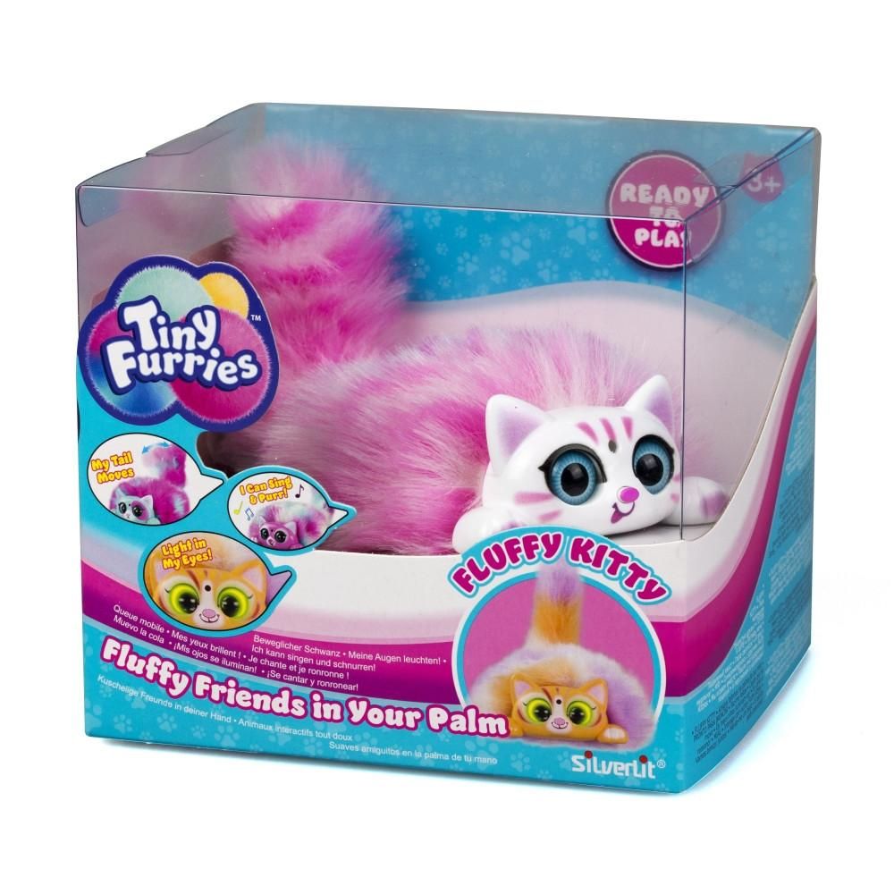 Tiny Furries Fluffy Kitty pihe-puha interaktív robocica (többféle)