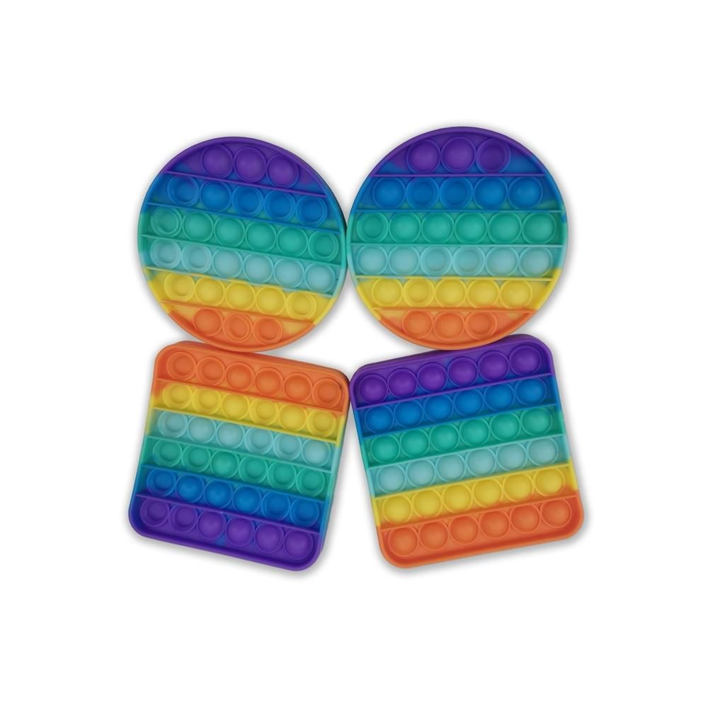 Tobar Push Popper szivárványos buborék pukkasztó játék (többféle)