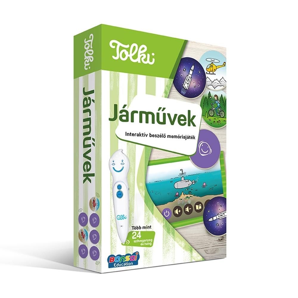 Tolki Interaktív beszélő memóriajáték - Járművek