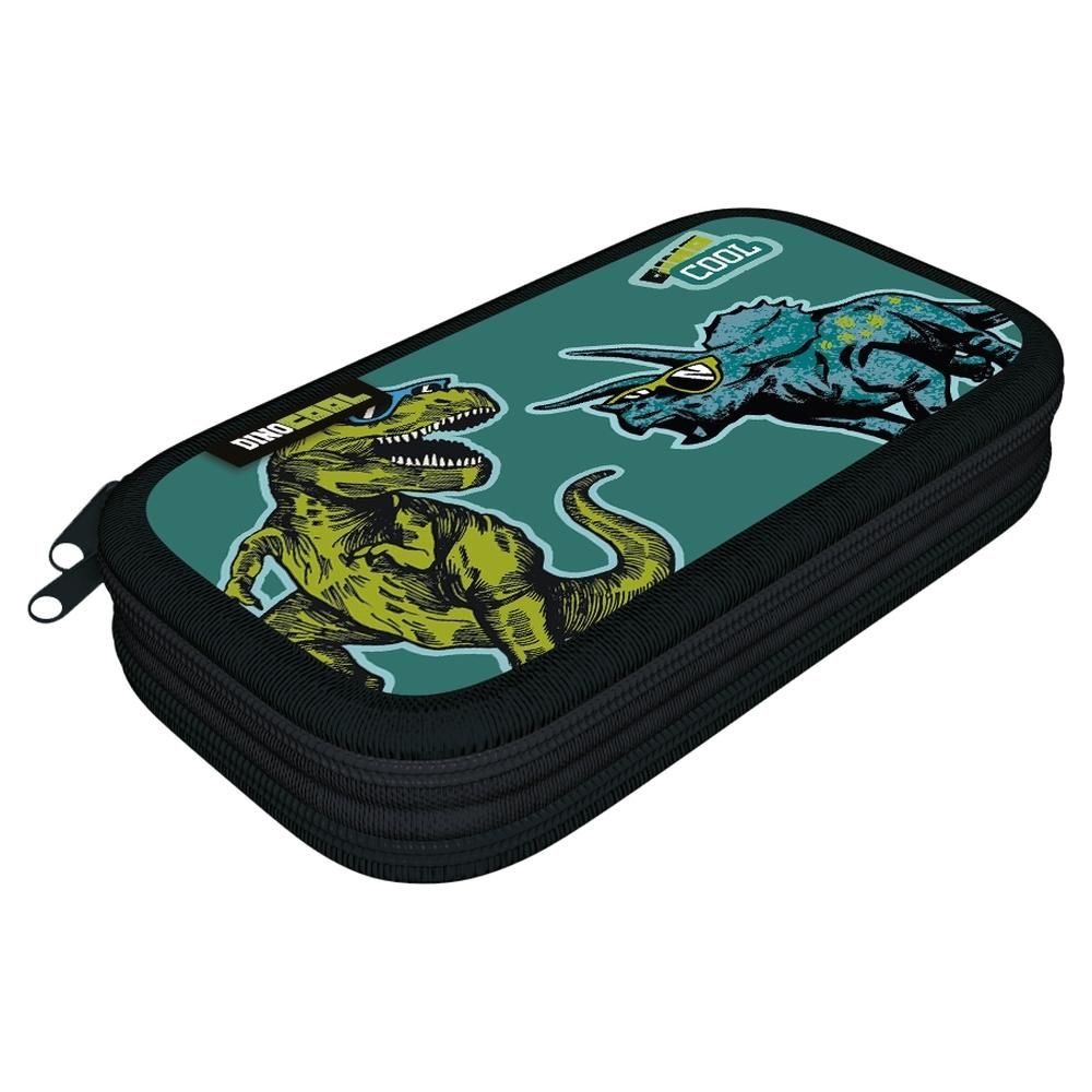 Tolltartó 2 emeletes, textil, töltetlen - Dino Cool