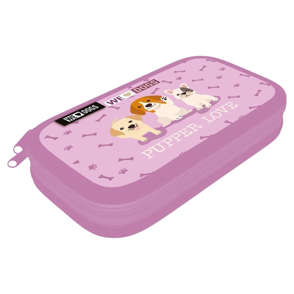 Tolltartó 2 emeletes, textil, töltetlen - Pupper Love