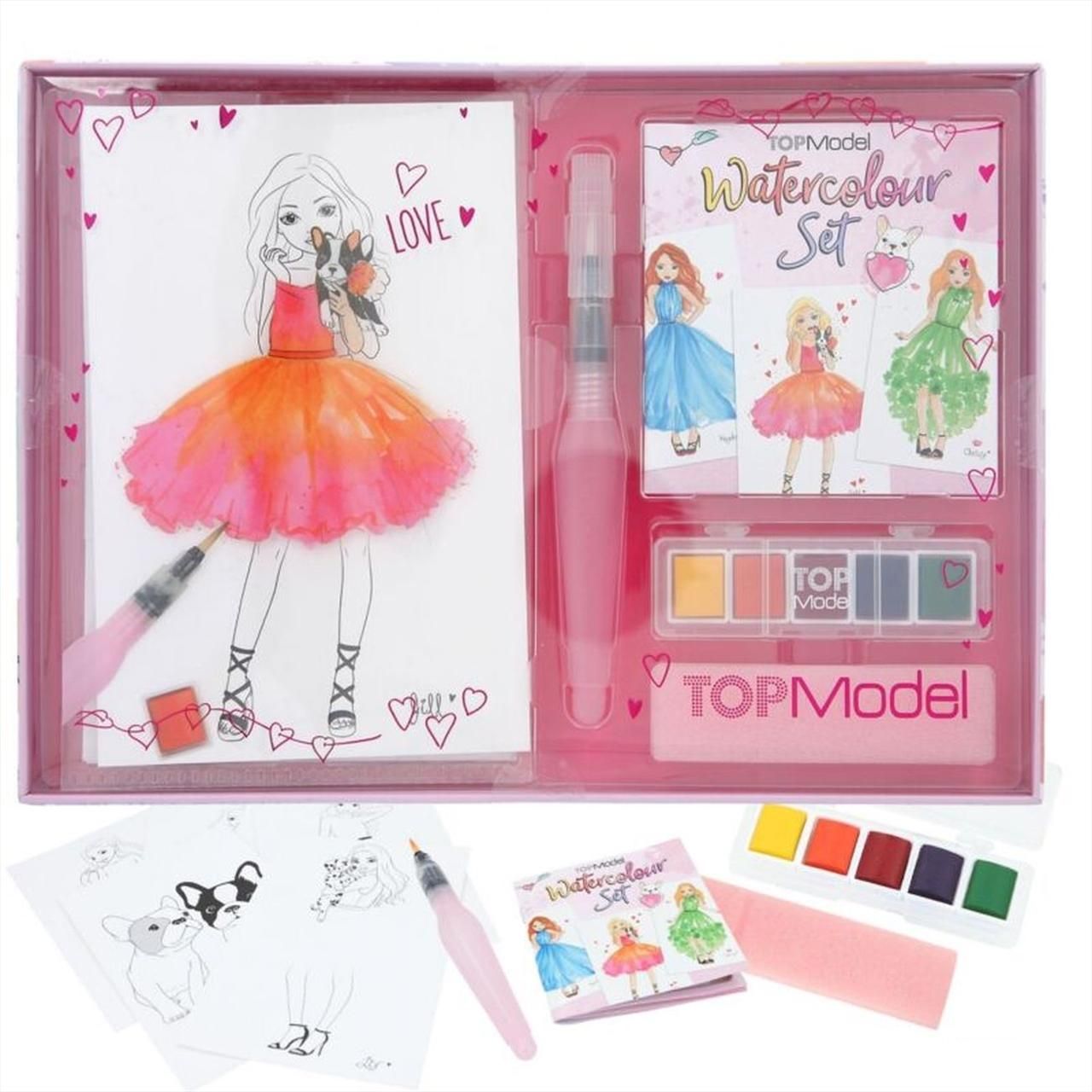 TOPModel Akvarell készlet