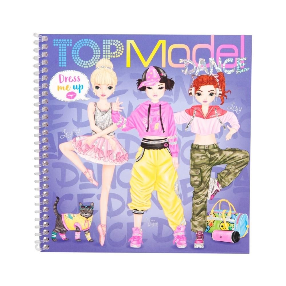 TOPModel Dance Dress Me Up matricás könyv