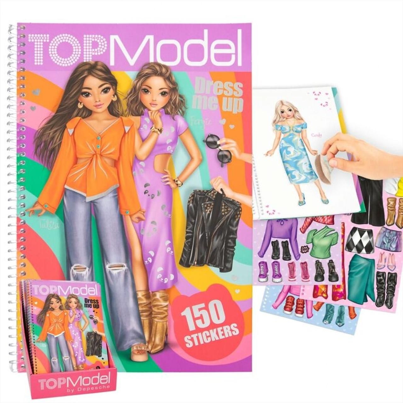 TOPModel Dress Me Up matricás ruhatervező