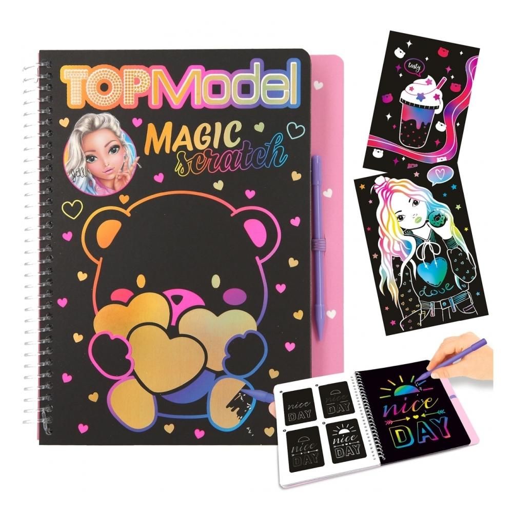 TOPModel Mágikus képkarc füzet