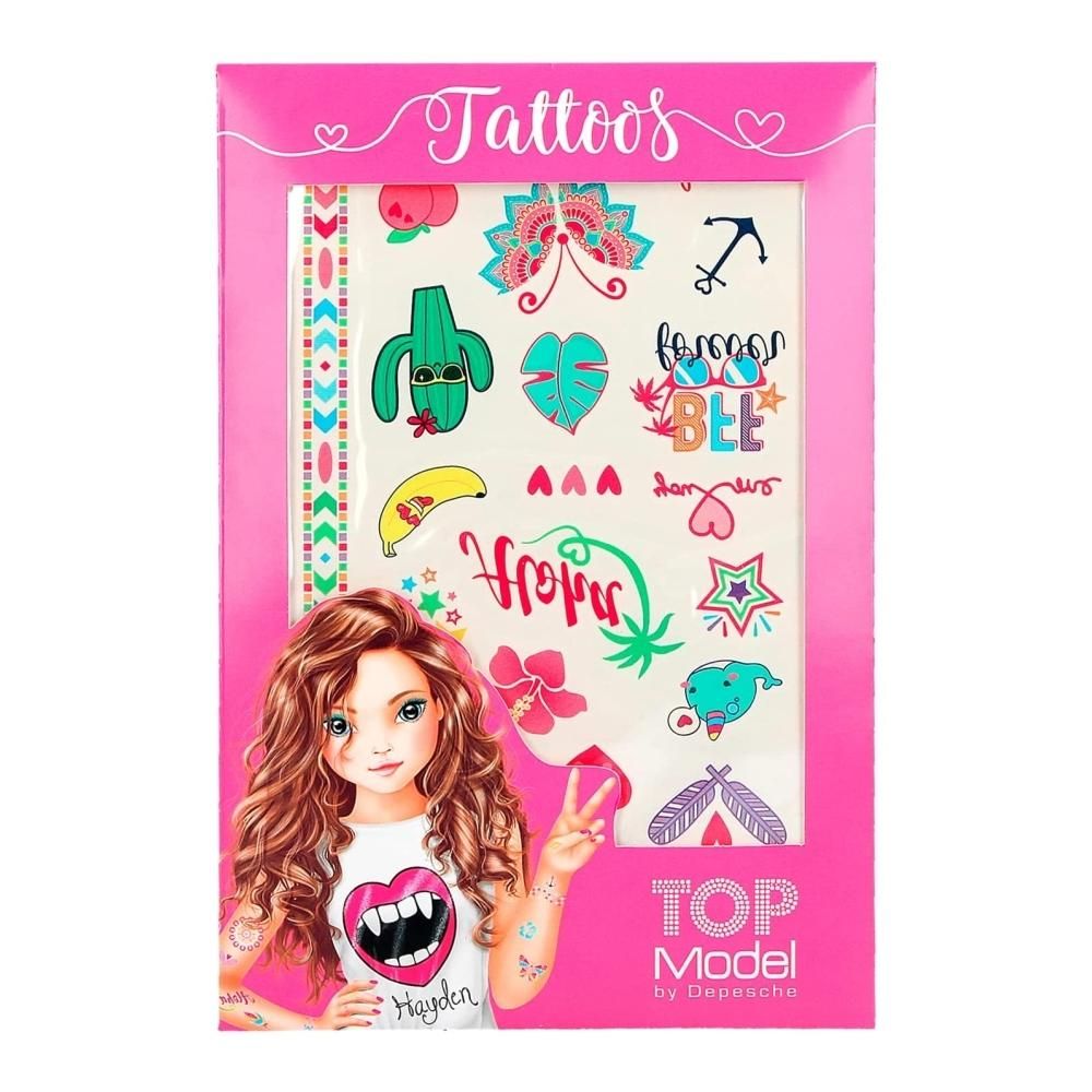 TOPModel Metálos tetoválás