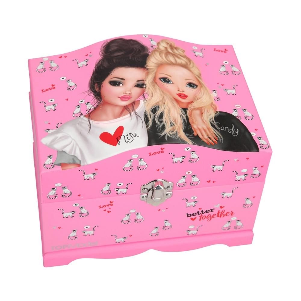 TOPModel Rózsaszín világító ékszerdoboz