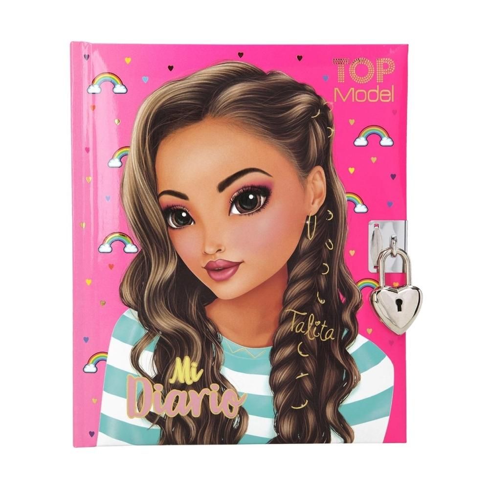 TOPModel Talita rózsaszín napló lakattal