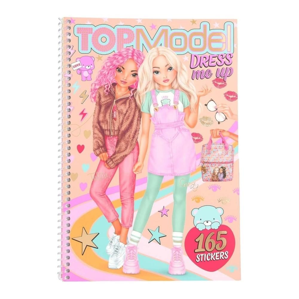TOPModel Teddy Cool Dress Me Up matricás ruhatervező