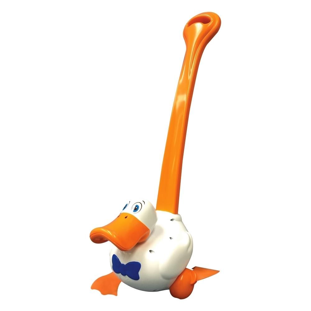 Totyogó kacsa tologatós bébijáték