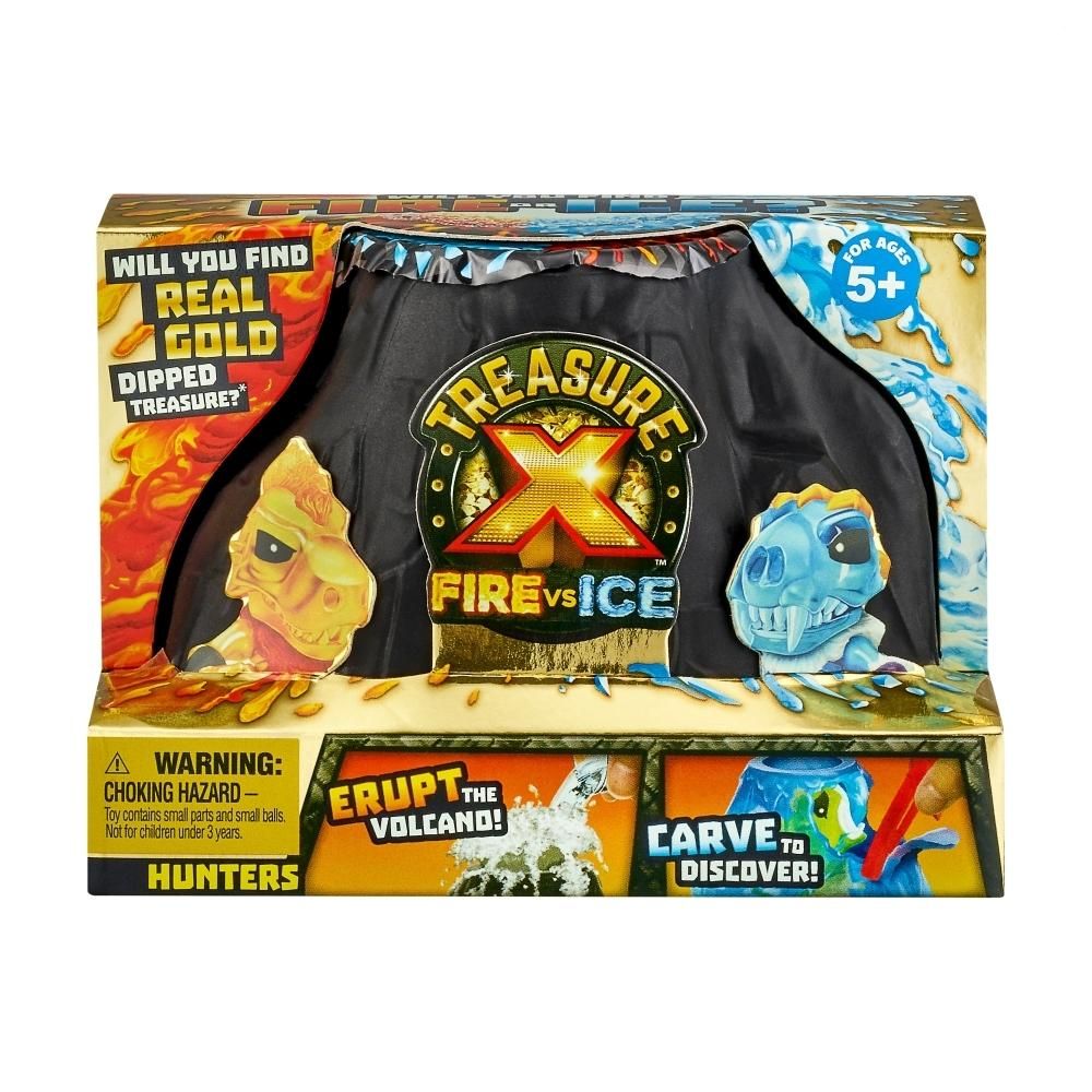 Treasure X A tűz és a jég harca játékszett - harcos