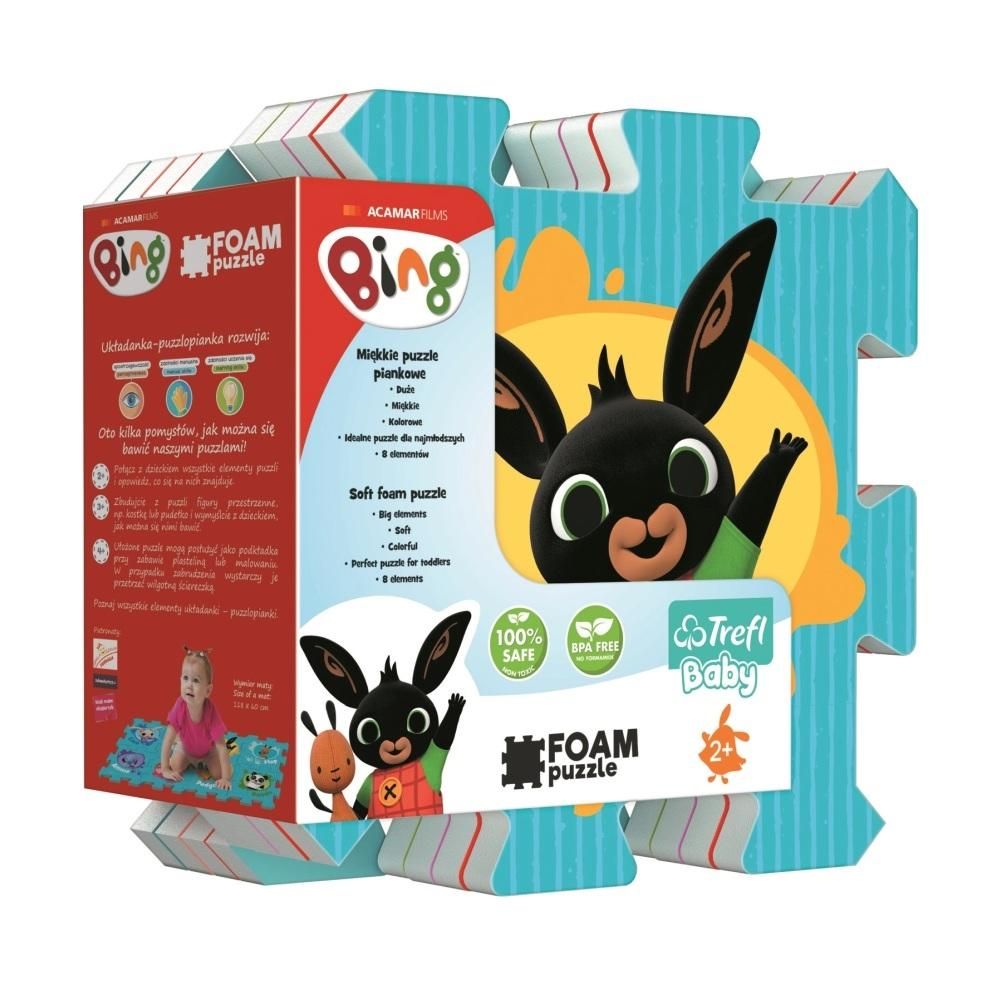 Trefl Habszivacs szőnyeg puzzle - Bing és barátai