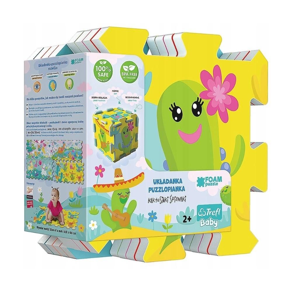 Trefl Habszivacs szőnyeg puzzle - Daloló kaktuszok