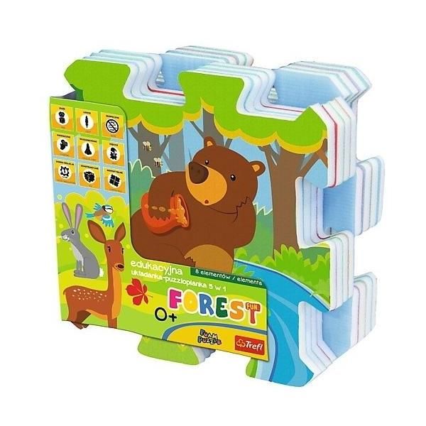 Trefl Habszivacs szőnyeg puzzle - Erdei móka
