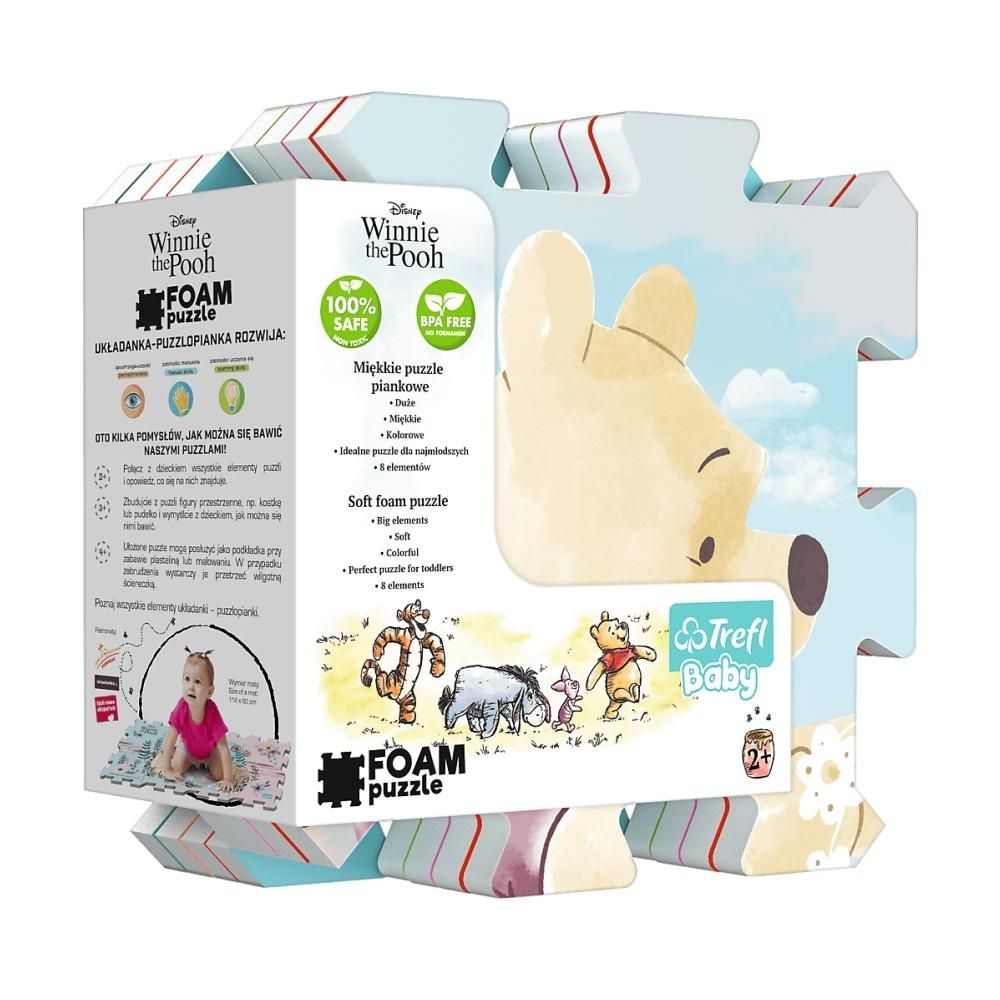 Trefl Habszivacs szőnyeg puzzle - Micimackó és legjobb barátai