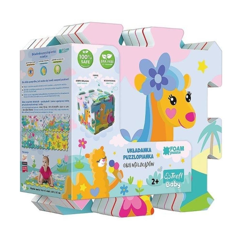 Trefl Habszivacs szőnyeg puzzle - Tevék az oázisban