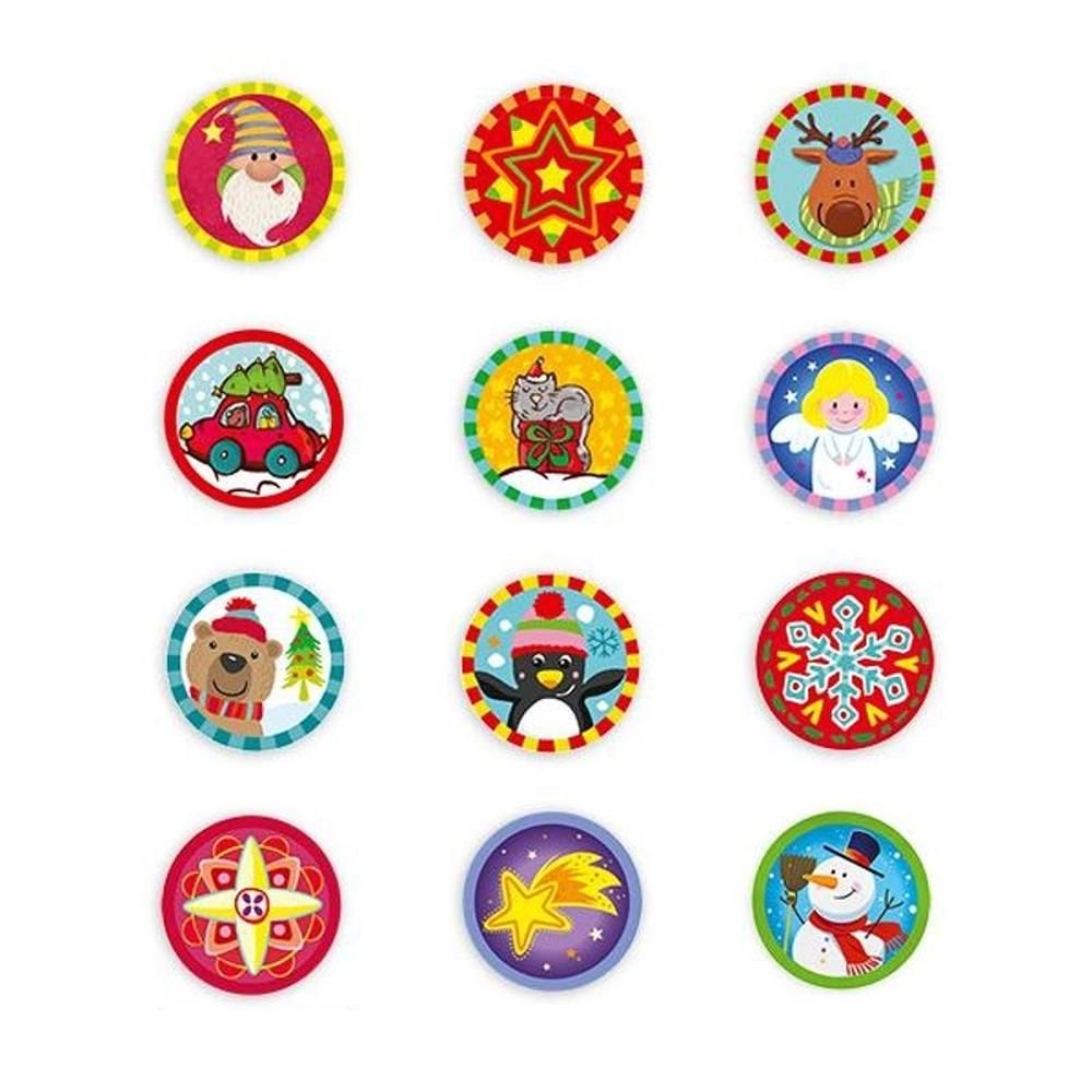 Trendhaus Karácsonyi mini tetoválások 1 db-os, 12 féle
