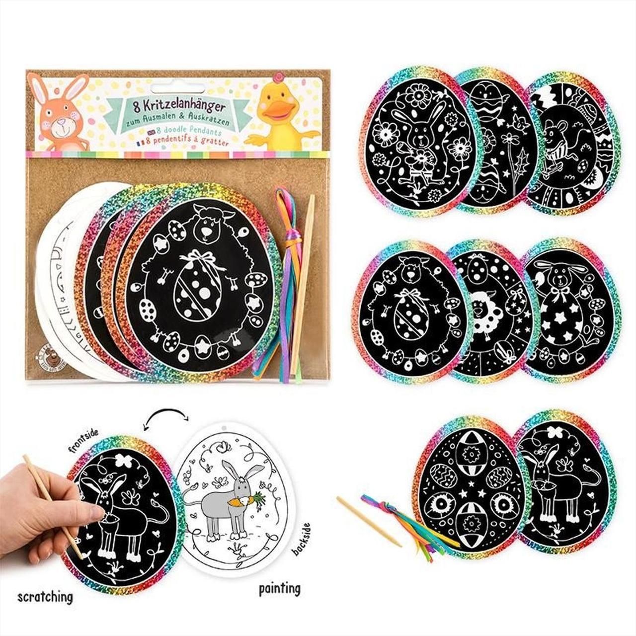 Trendhaus, Karcolj és színezz tojáslapok