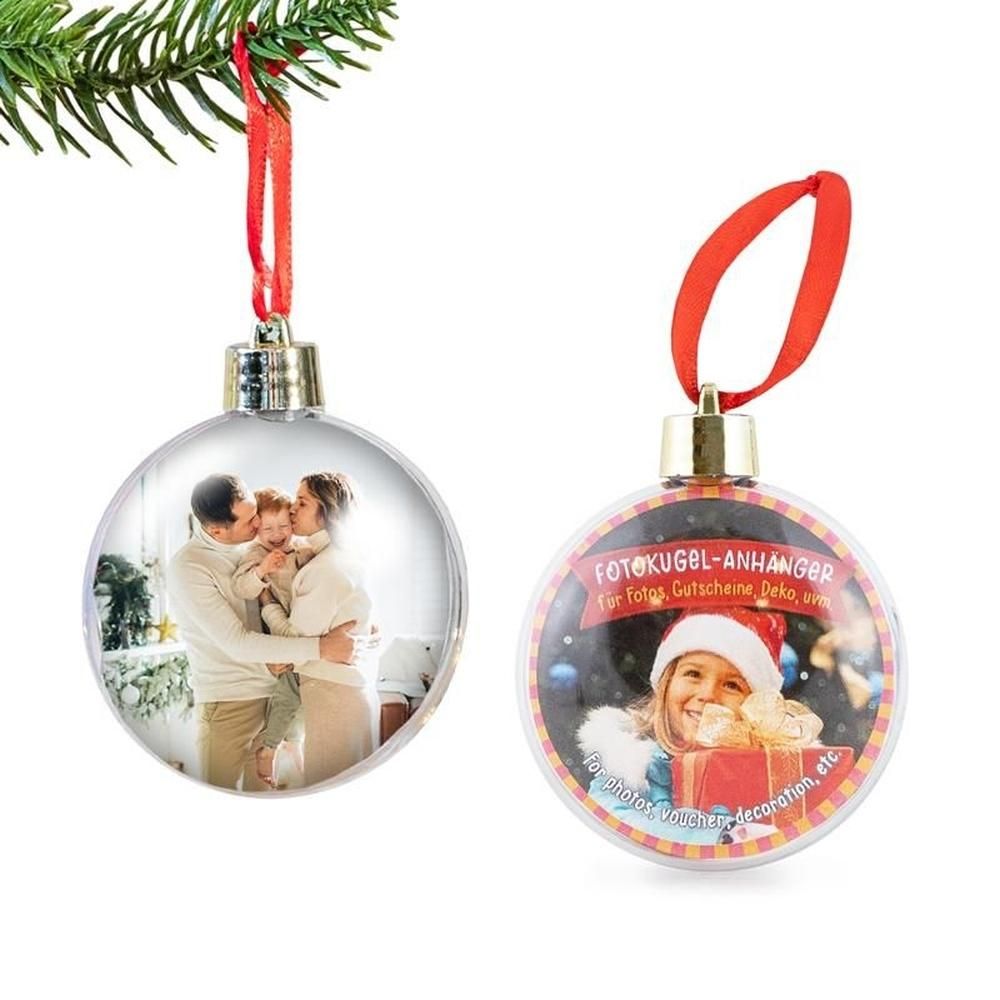 Trendhaus Készítsd el a saját fotós karácsonyi díszgömbödet, 6 féle