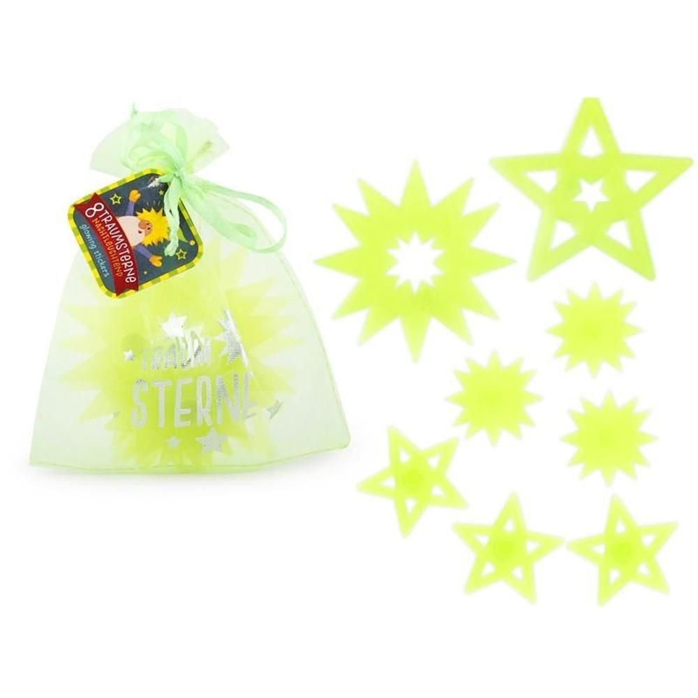 Trendhaus Sötétben világító álomcsillagok 8 db-os készlet