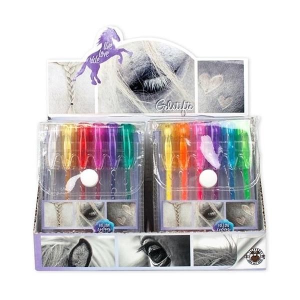 Trendhaus Természet pillanatai mini zseléstoll készlet 6 db-os, 2 féle