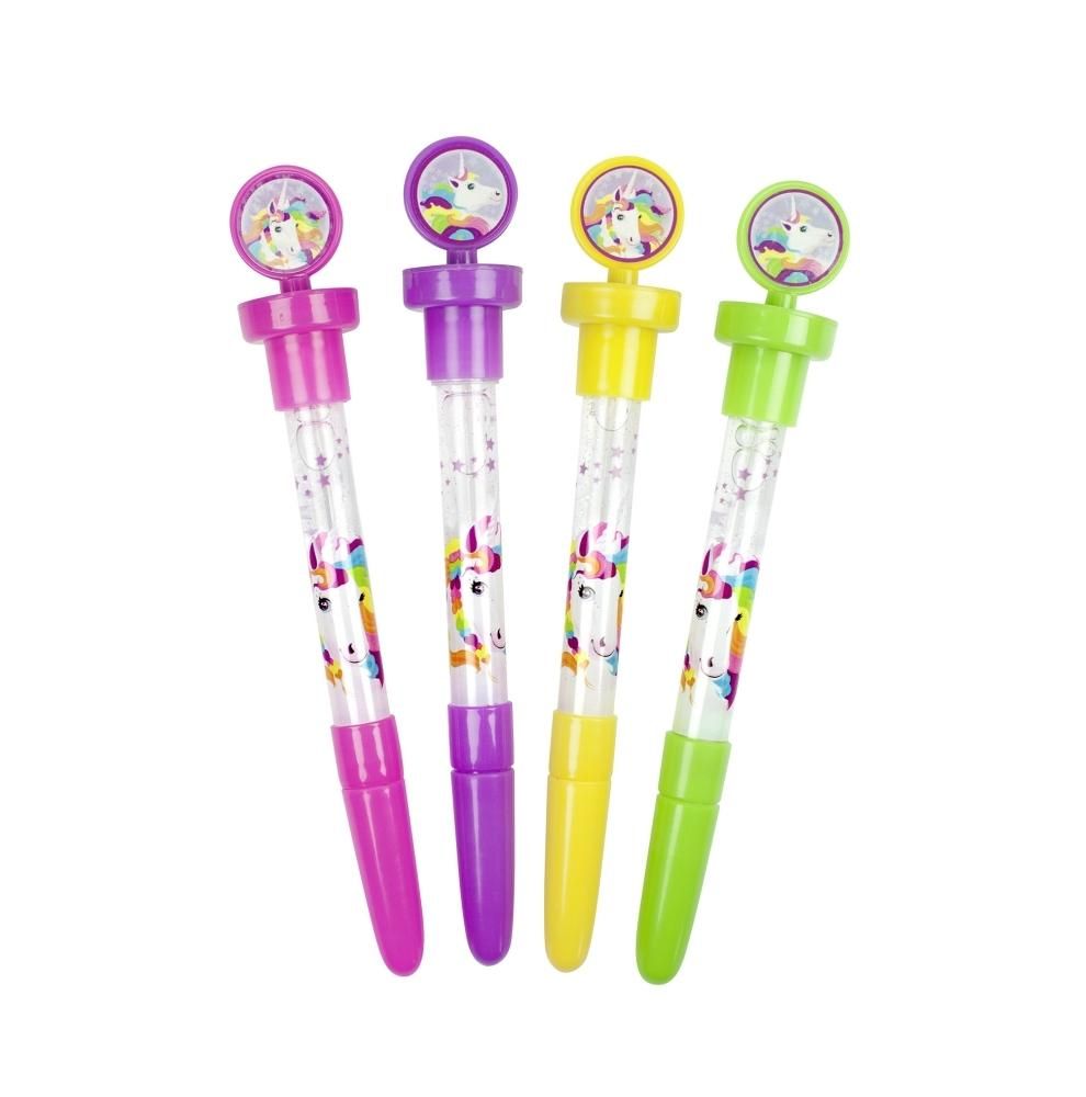 Trendhaus Unikornis buborékfújós ceruza, nyomdával, 4 féle