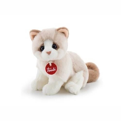 Trudi Brad bézs cica plüss, S méretű